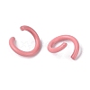 Spray Painted Iron Open Jump Rings IFIN-T017-04B-23-3