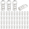 50Pcs Brass Cord Ends KK-PH0012-88B-1