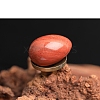 Natural Red Jasper Egg Figurines Statues for Home Office Desktop Decoration PW-WG1DC51-19-1