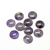 Natural Amethyst Cabochons G-R416-10mm-30-1