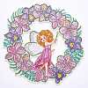 Wreath with Angel DIY Diamond Painting Wall Decoration Kits PW-WGD3FBA-01-5