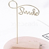 Metal Word Bar Earring Display Stands PW-WG61B9A-01-3