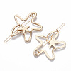 Alloy Hollow Geometric Hair Pin PHAR-N005-008G-2