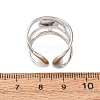 304 Stainless Steel Cuff Ring Components SA-CBA76C4-02P-01-3