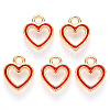 Alloy Enamel Charms ENAM-S121-040-2