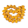 Handmade Lampwork Beads Strands LAMP-T026-03G-1