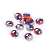 Opaque Glass Cabochons GGLA-S038-12F-8mm-1