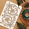 Plastic Drawing Painting Stencils Templates DIY-WH0396-212-3