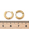 202 Stainless Steel Huggie Hoop Earrings EJEW-F111A-12mm-G-5