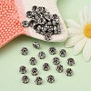 Brass Rhinestone Spacer Beads X-RB-A014-Z8mm-01B-NF-5