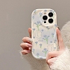 Tulip Cat Pattern TPU Plastic Mobile Phone Cover PW-WGD8F46-05-1