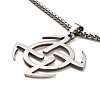 201 Stainless Steel Pendant Necklaces NJEW-M212-01D-P-1