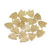 Brass Charms X-KK-T032-057G-2