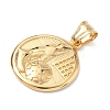 Sports 304 Stainless Steel Pendants STAS-D207-15G-2