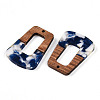 Resin and Walnut Pendants FIND-R051-02C-2