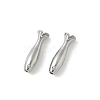 304 Stainless Steel Beads STAS-F320-15B-P-1