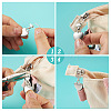  20Pcs 10 Style Zinc Alloy Zipper Puller FIND-TA0002-87-3