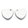 Non-Tarnish 201 Stainless Steel Charms STAS-R116-004-2