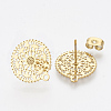 304 Stainless Steel Stud Earring Findings STAS-S079-31A-2