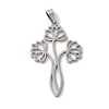 Non-Tarnish 304 Stainless Steel Pendants STAS-U010-12P-1