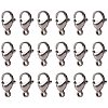 304 Stainless Steel Lobster Claw Clasps STAS-PH0010-08-WH-1