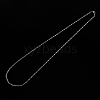 304 Stainless Steel Singapore Chain Necklaces X-STAS-S029-06-1