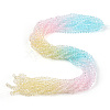 Transparent Glass Beads Strands GLAA-E036-07A-1