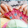 Acrylic & Iron Locking Stitch Marker FIND-BC0013-50-6