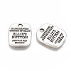 Alloy Quote Charms X-PALLOY-F260-02AS-2