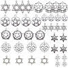 Tibetan Style Alloy Pendants TIBEP-SC0001-28AS-1