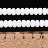 Opaque Spray Painted Glass Beads GLAA-ZX008-8mm-18G-4