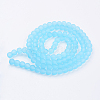 Transparent Glass Bead Strands GLAA-S031-8mm-21-2