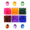 Transparent Acrylic Beads TACR-YW0001-6MM-03-1