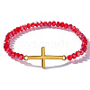 Boho Cross with Class Bead Bracelet for Women SW0705-1-1