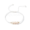 Adjustable Nylon Thread Cord Bracelets Sets for Mom & Daughter BJEW-JB06528-01-7