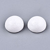 Spray Painted White Wood Cabochons X1-WOOD-TAC0001-23A-2