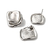 Titanium Steel Stud Earrings for Women EJEW-C110-09P-2