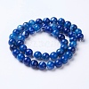 Natural Agate Beads Strands G-G754-07-6mm-2