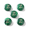 Synthetic Malachite Beads G-A238-01Z-1