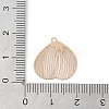 Iron Etched Metal Embellishments Pendants IFIN-Z003-01KCG-3