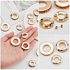 WADORN 18Pcs 3 Style Alloy Grommet Eyelet Findings FIND-WR0006-18LG-4