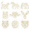 Nickel Decoration Stickers DIY-WH0450-079-1