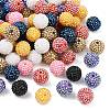 AB-Color Resin Rhinestone Beads RESI-S315-20x22-M-1