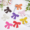 16Pcs 8 Colors PU Leather Pendants DIY-CL0001-29-4