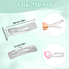 100Pcs Iron Hair Clip Findings PHAR-SC0001-002A-2