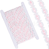 1Pc Polyester Lace Ribbon OCOR-GF0006-17-4