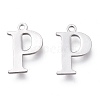 304 Stainless Steel Charms X-STAS-H112-P-P-1