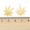Brass Stud Earring Findings KK-Z099-04G-01-3