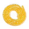 Electroplate Glass Beads Strands EGLA-A044-T2mm-B05-3