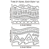 Carbon Steel Cutting Dies Stencils DIY-WH0309-1929-6